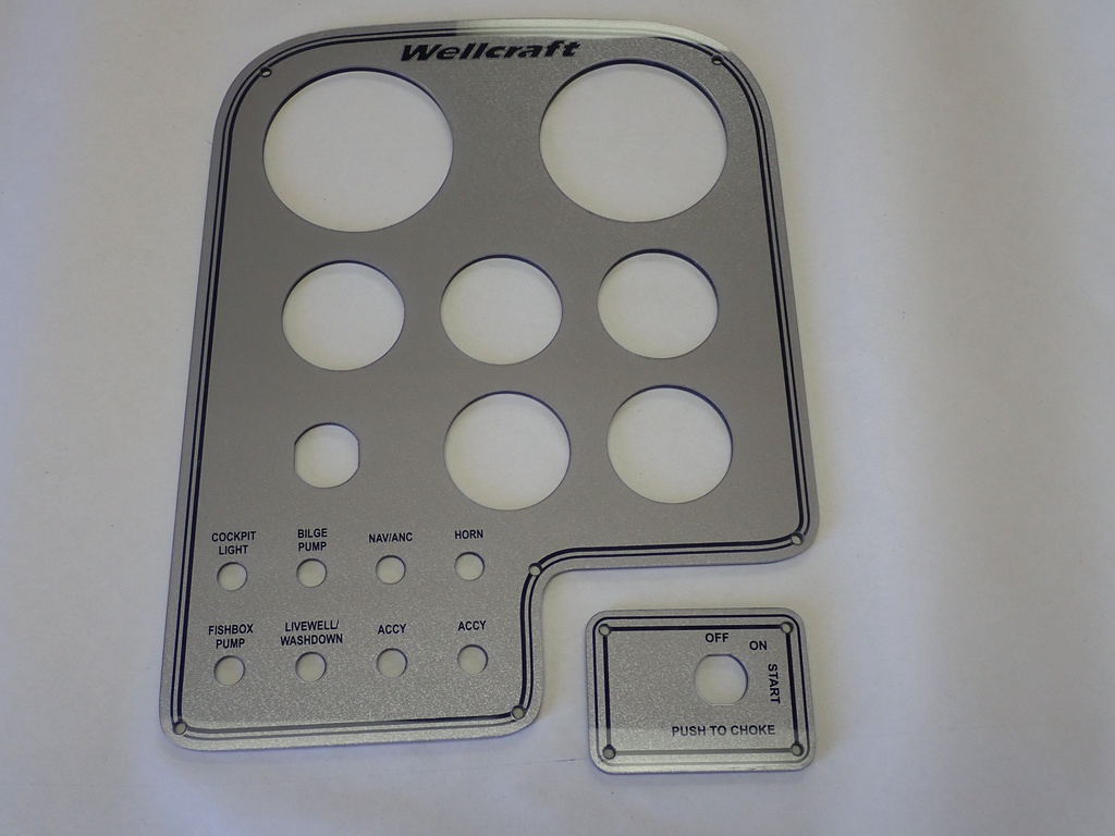 Wellcraft Dash Instrument Panel set 210 Sportsman and others