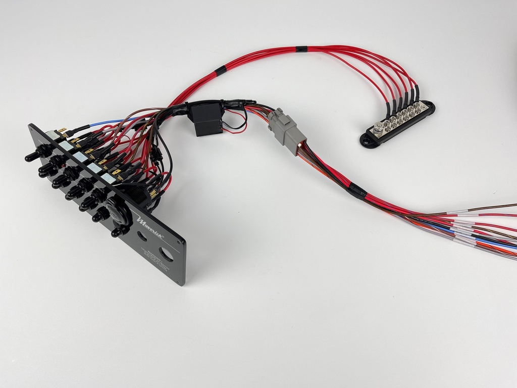 Fully Wired Replacement Switch Panel - Maverick HPXV 2014 9-7/8