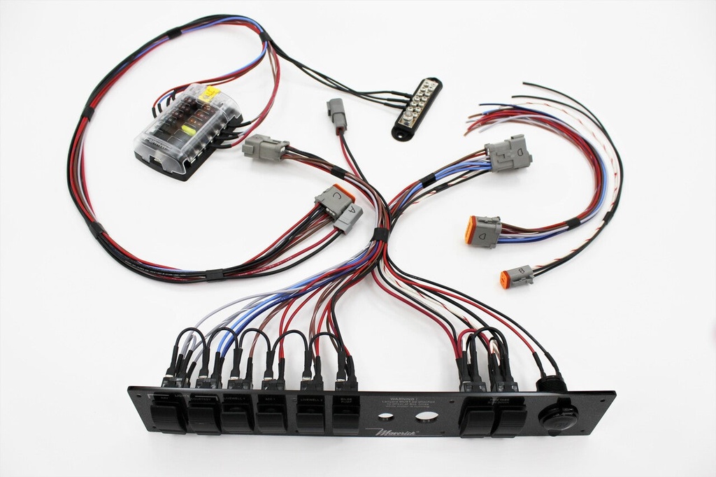 マブラヴ　Switch Fully Wired Replacement Switch Panel - Maverick Master Angler