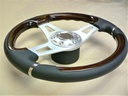 Steering Wheel leather/Cherry 3 spoke - Kit