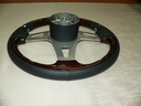 Steering Wheel leather/Cherry 3 spoke - Kit