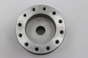 Steering Wheel Leather/Silver 3 Spoke - Kit 360