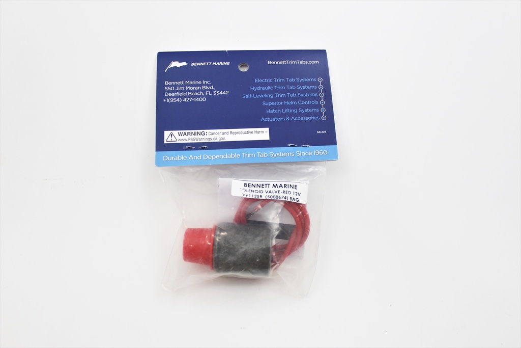 Solenoid Valve Red-Bennett