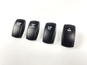 C5 Engraved Actuator/Cover Cummins Engine Control 4pc Kit