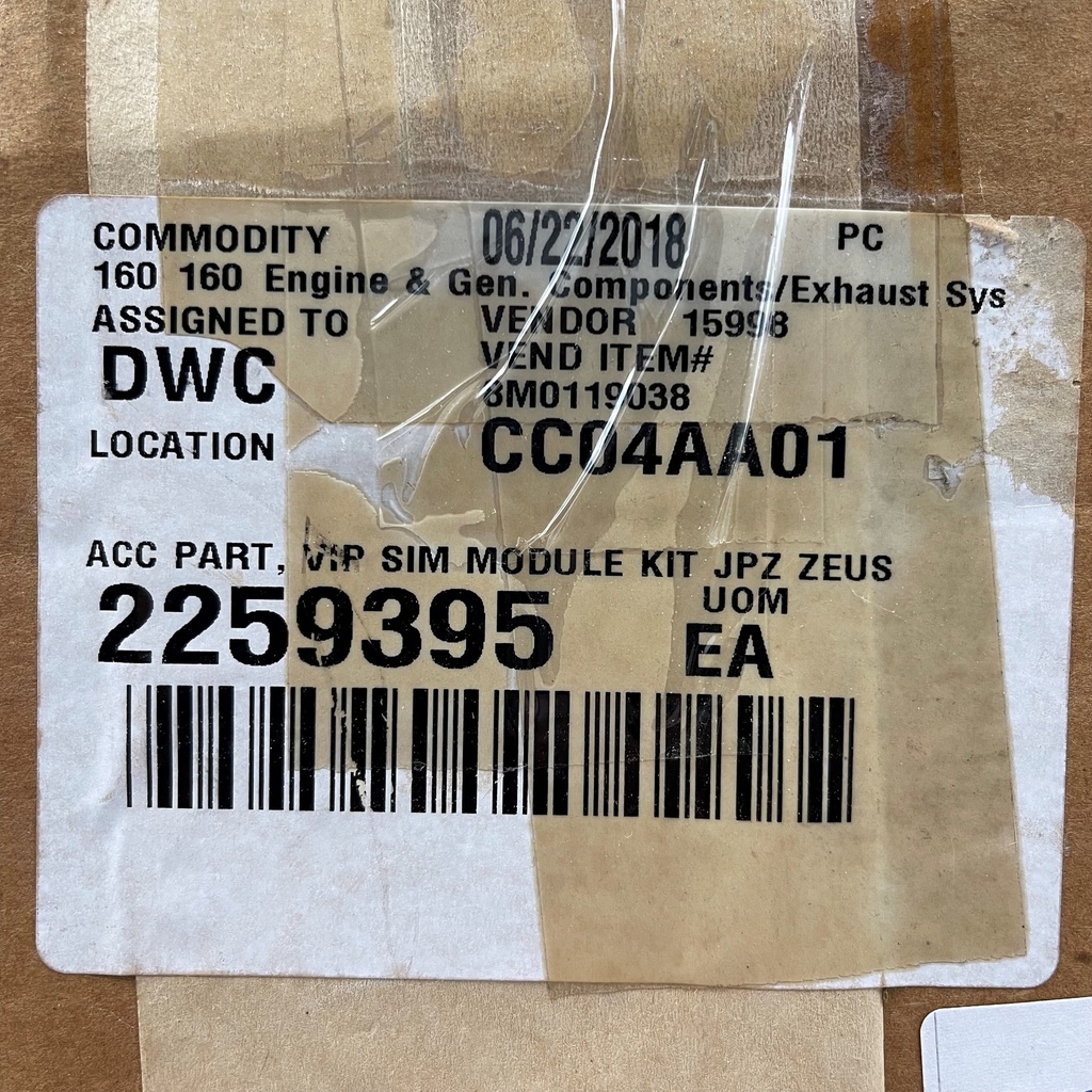 Mercury 8M0119038 Zeus Module