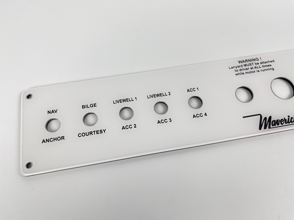 Maverick - Master Angler with Toggles 15" x 3"