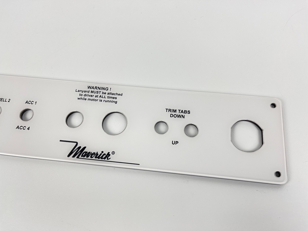 Maverick - Master Angler with Toggles 15" x 3"