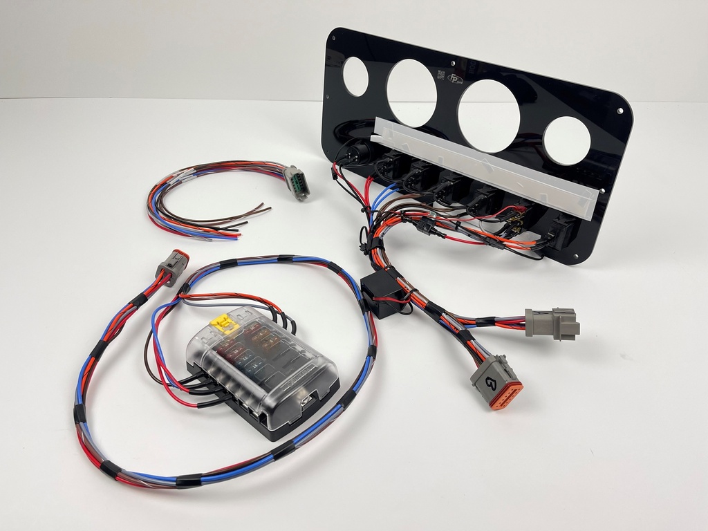 Fully Wired Replacement Switch/Instrument Panel - Sea Pro V 2300 CC
