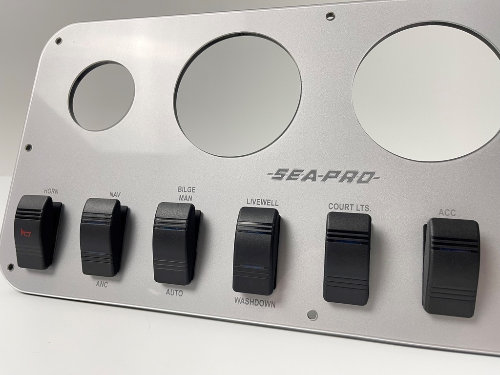 Fully Wired Replacement Switch/Instrument Panel - Sea Pro V 2300 CC