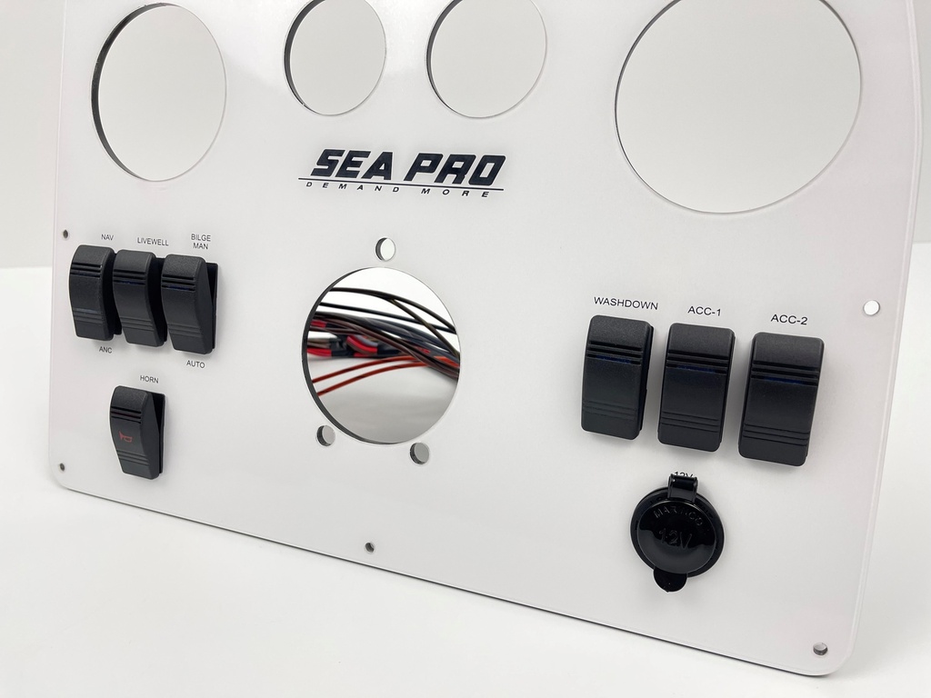 Fully Wired Replacement Switch/Instrument Panel - Sea Pro  SV 1700 CC