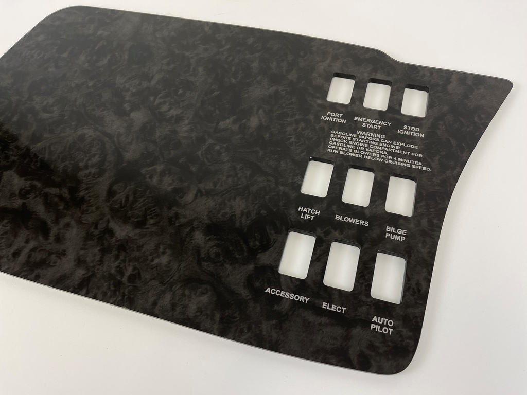 370 Sundancer Radar panel 1997-1999