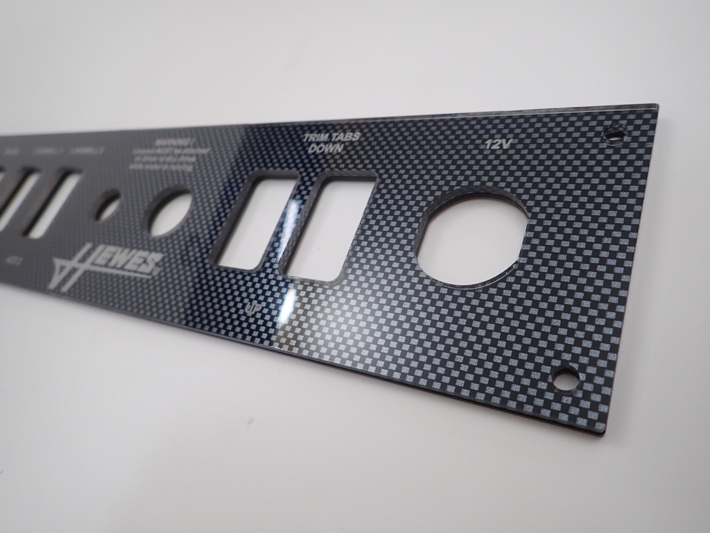 Reproduction Switch Panel for Hewes Boats, Redfisher
