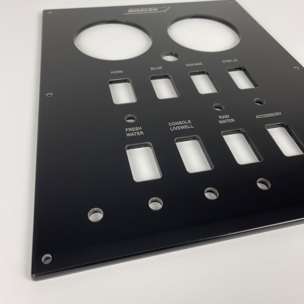 20, 23 Dauntless 2013 Custom Integrated Gauge/Switch Panel