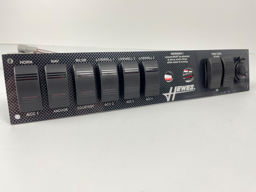 Fully Wired Replacement Switch Panel - Hewes Redfisher 16