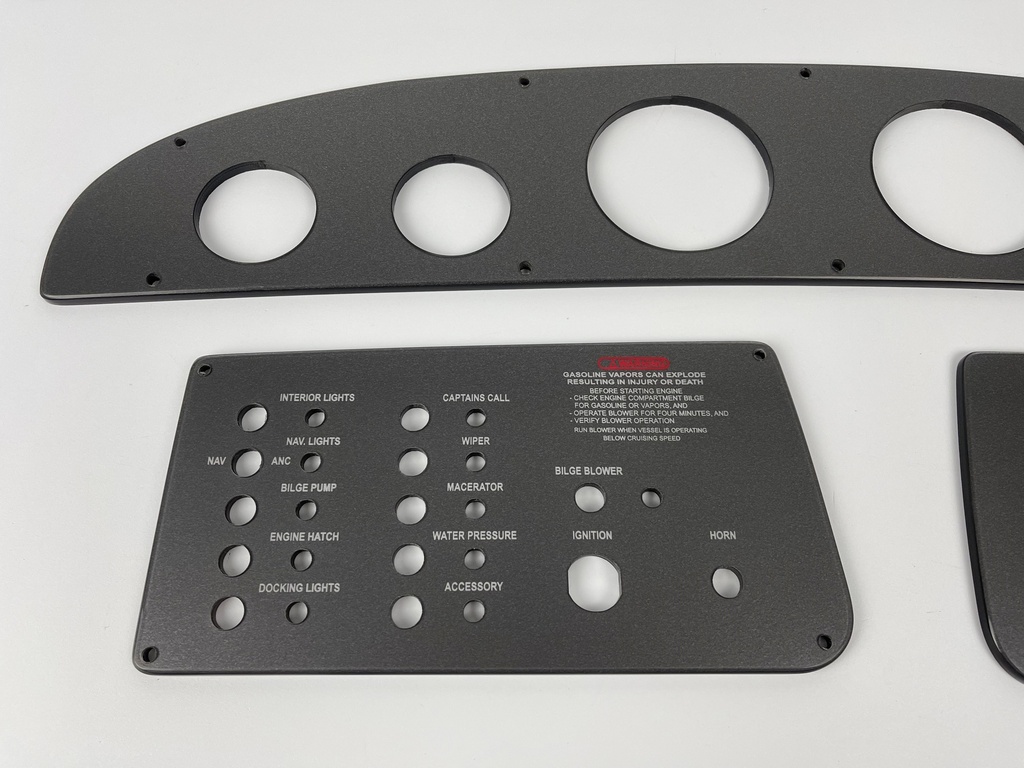 Reproduction Instrument Panel Set for Cobalt 262 282 Bowrider 2005ish