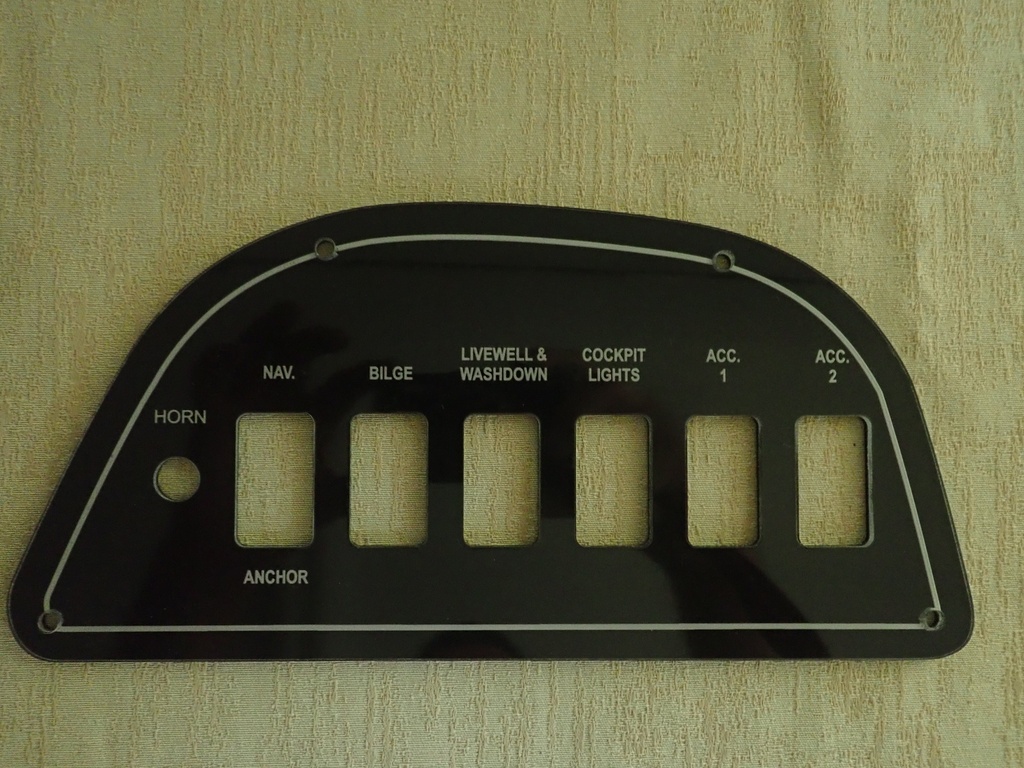 Fishmaster switch panel
