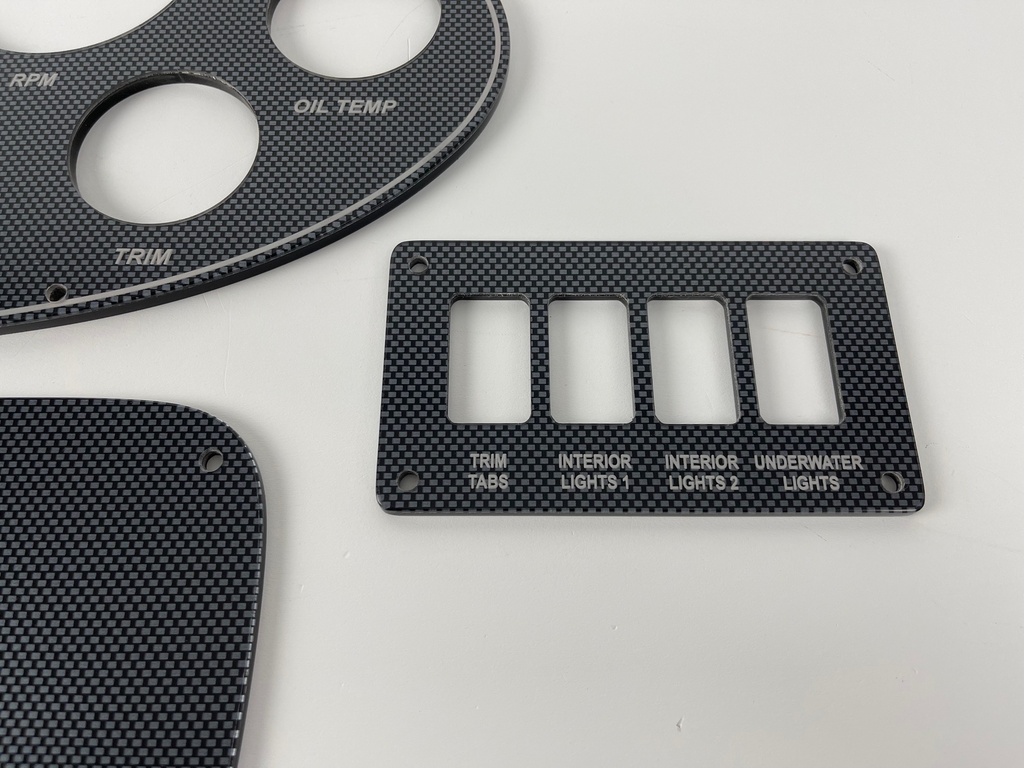 Wellcraft 24 Excalibur Dash Panel Set