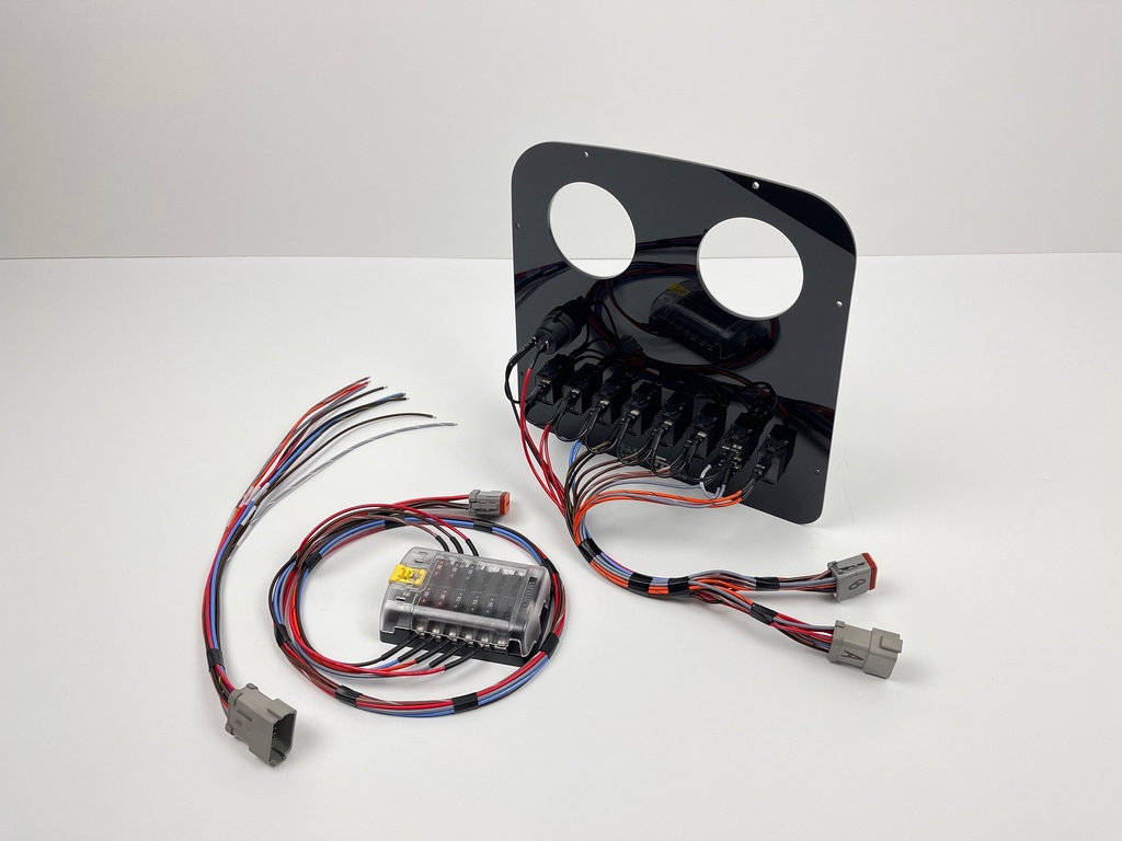Fully Wired Replacement Panel w/ Rocker Switches - Proline
