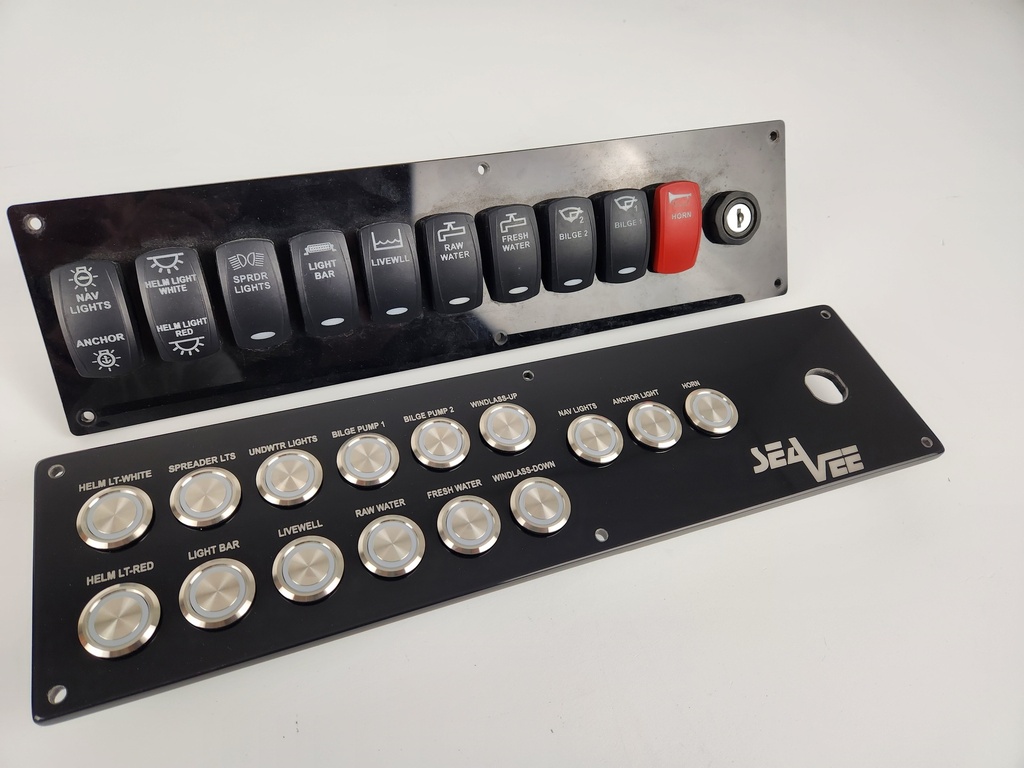 SeaVee 34 Switch Panel