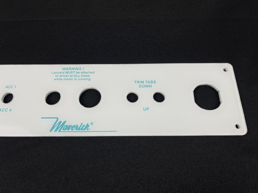 Maverick - Master Angler with Toggles 15" x 3"