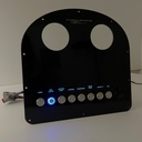 Fully Wired Replacement Panel w/ Pushbutton Switches - Hydrasports 230CC