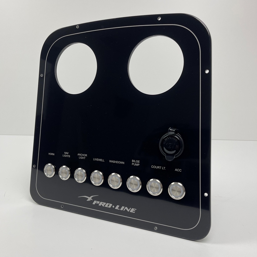 Fully Wired Replacement Panel w/ Pushbutton Switches - Proline