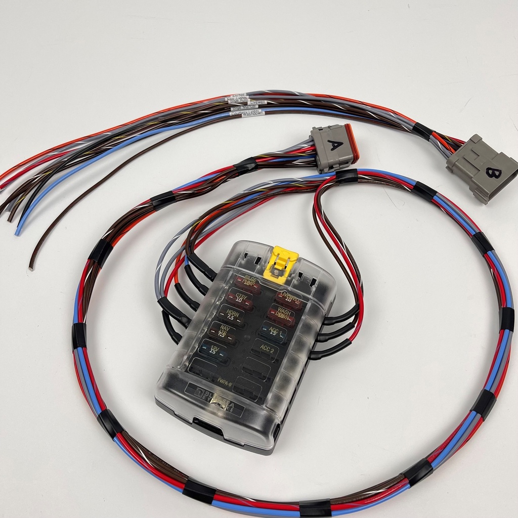 Fully Wired Replacement Panel w/ Pushbutton Switches - Proline