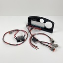 Boston Whaler Dash Instrument Panel 16 Dauntless 15-17 Montauk - Fully Wired Replacement Panel w/ Pushbutton Switches