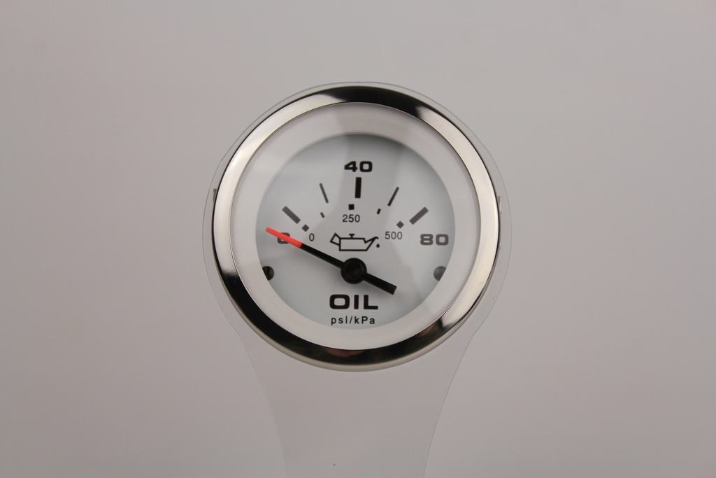Lido Pro Oil Pressure Gauge, Elec 0-80 psi