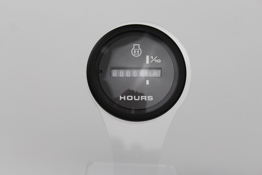 Premier Pro Hourmeter 10,000 hrs 1/4" Spade