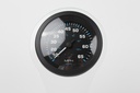 Eclipse Blk-Wh-Blu Speedometer, Head Only 65 MPH 3"