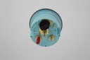 Eclipse Blk-Wh-Blu Voltmeter, 8-18 Volts