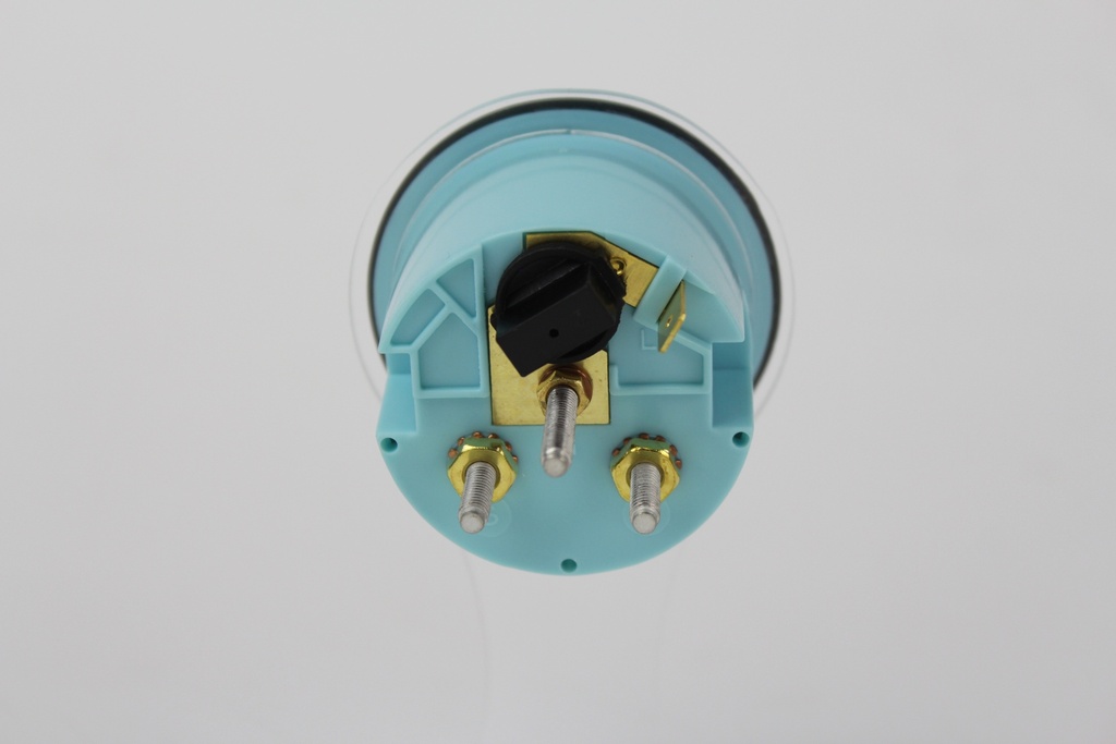 Eclipse Blk-Wh-Blu Water Temperature Gauge, I/O Elect 120-240F
