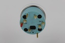 White Sterling Multi-Function 3" 7K Tach, Fuel