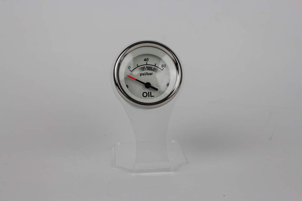 White Sterling Oil Pressure Gauge, Elect 0-80 psi