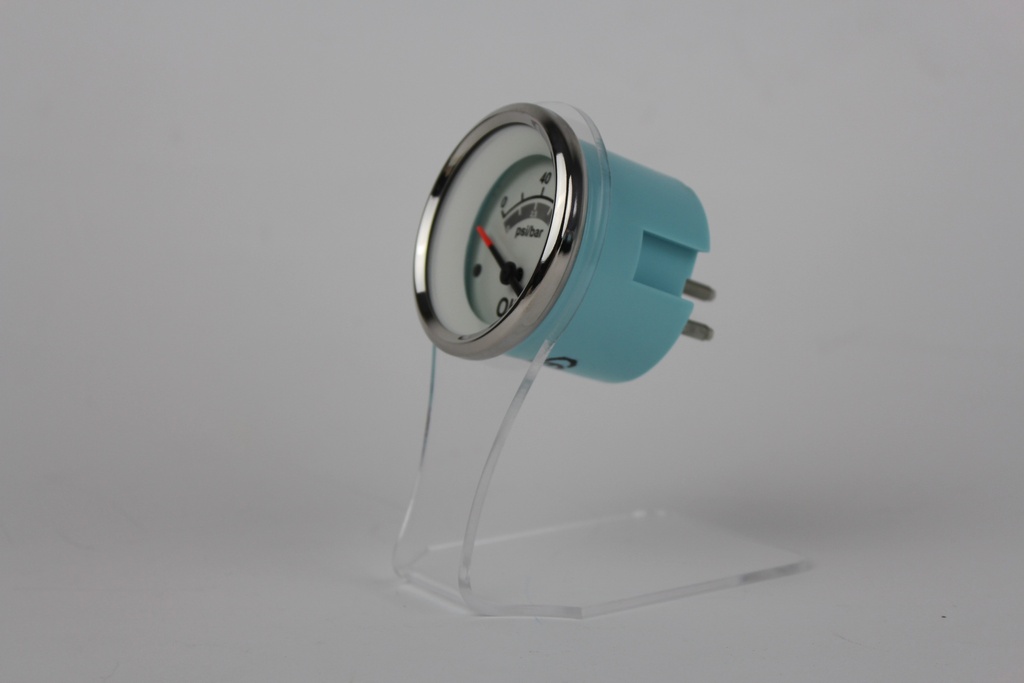 White Sterling Oil Pressure Gauge, Elect 0-80 psi