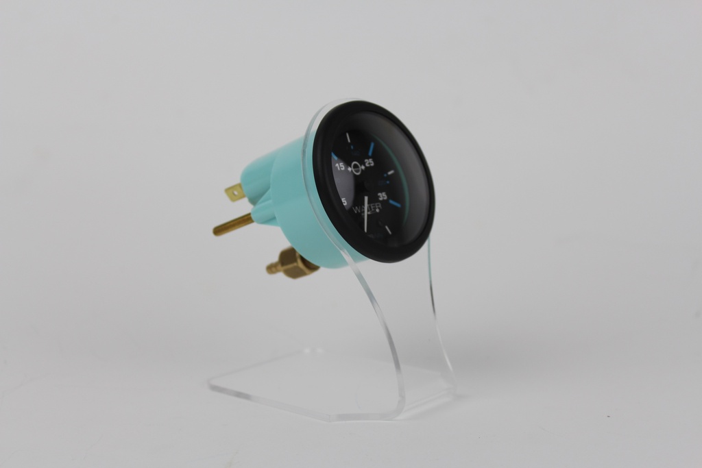 Eclipse Blk-Wh-Blu Water Pressure Gauge Only, O/B 40 psi