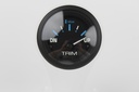 Eclipse Blk-Wh-Blu Trim Gauge, Mariner/Merc, Yamaha '01 & on
