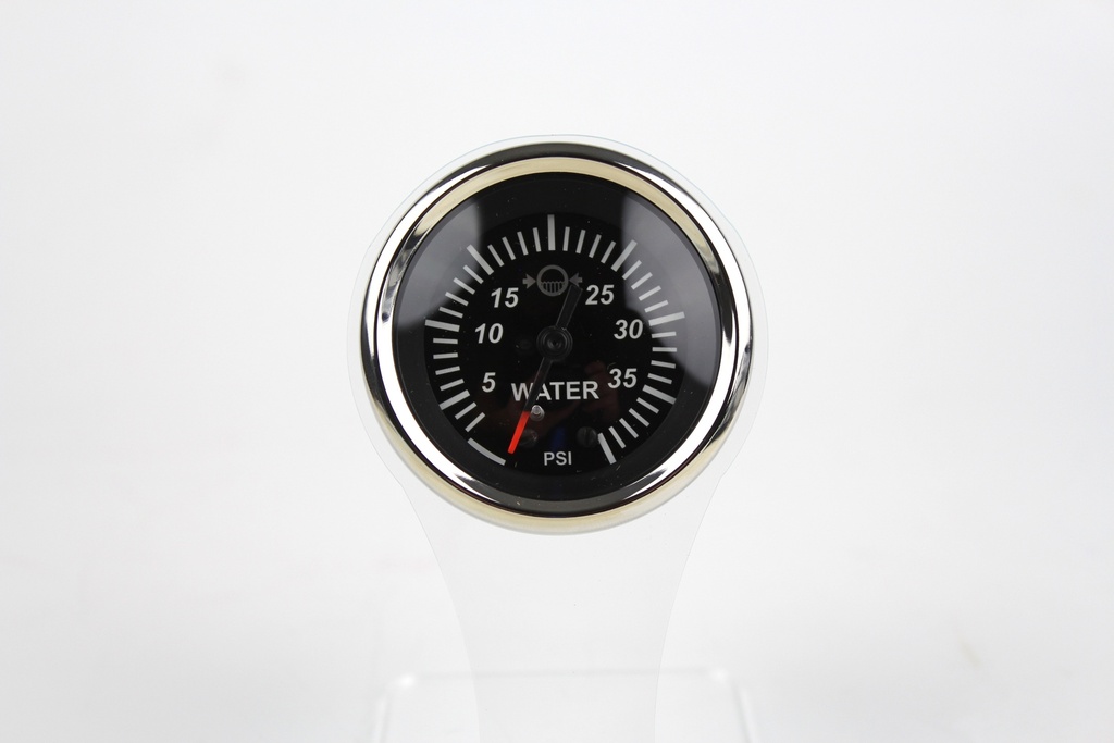Black Sterling Water Pressure Gauge Only O/B 40 psi