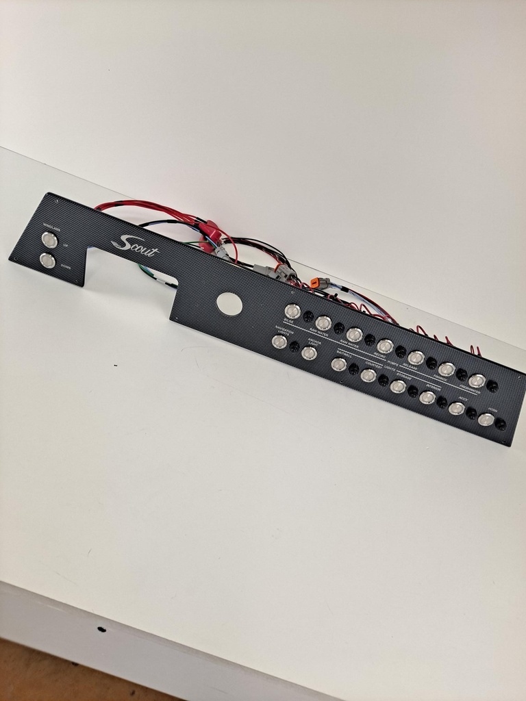 Fully Wired Replacement Switch Panel w/ Toggle Switches - Scout 251 XSS