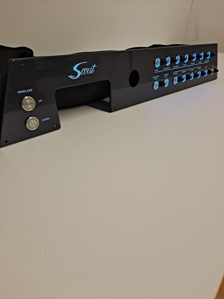 Fully Wired Replacement Switch Panel w/ Toggle Switches - Scout 251 XSS