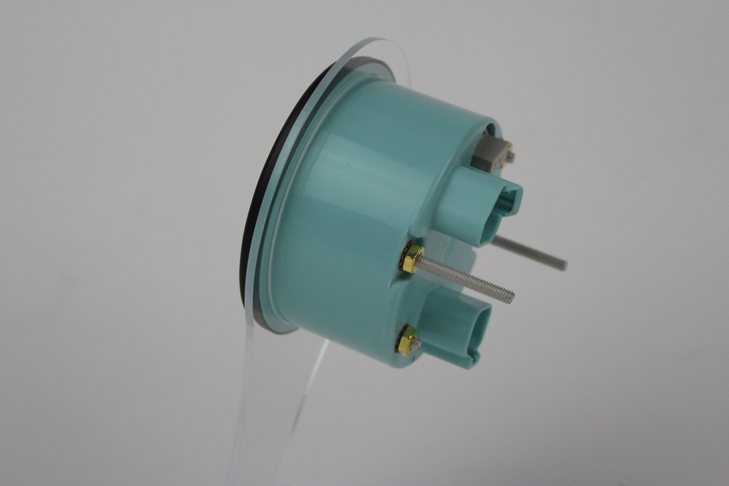 Eclipse Blk-Wh-Blu Speedometer, GPS Head Only 60 MPH 3"