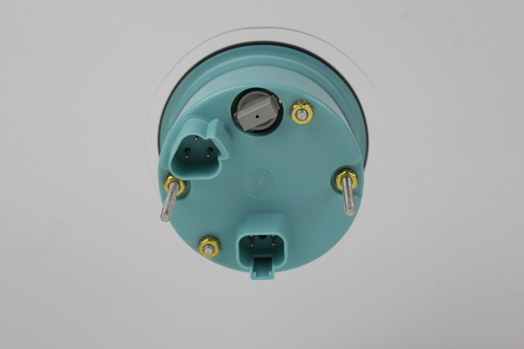 Eclipse Blk-Wh-Blu Speedometer, GPS Head Only 60 MPH 3"