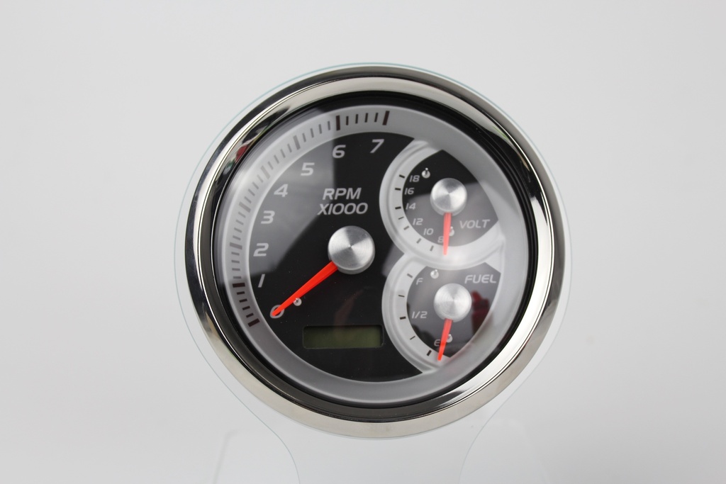 Deepvee Tach, 7K with Hourmeter, Fuel, Volt 5"