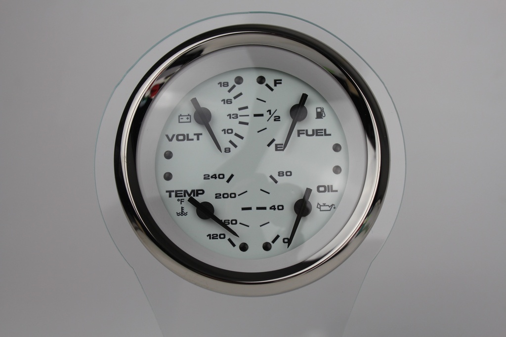 Lido Pro Multi 4 in 1 Gauge Fuel, Volt, O,T