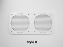 LARGE Size Dual Horn Cover Grill