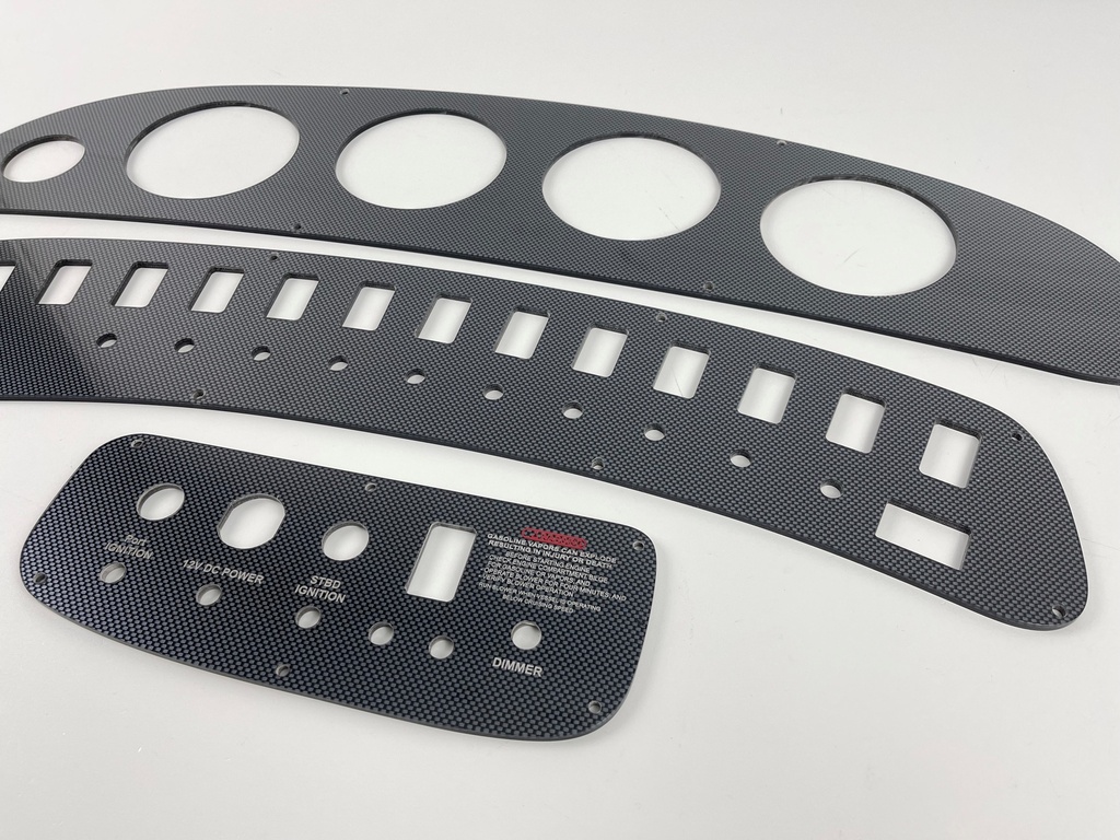 Chaparral 300 Signature 2001 Instrument and Switch Panel Set