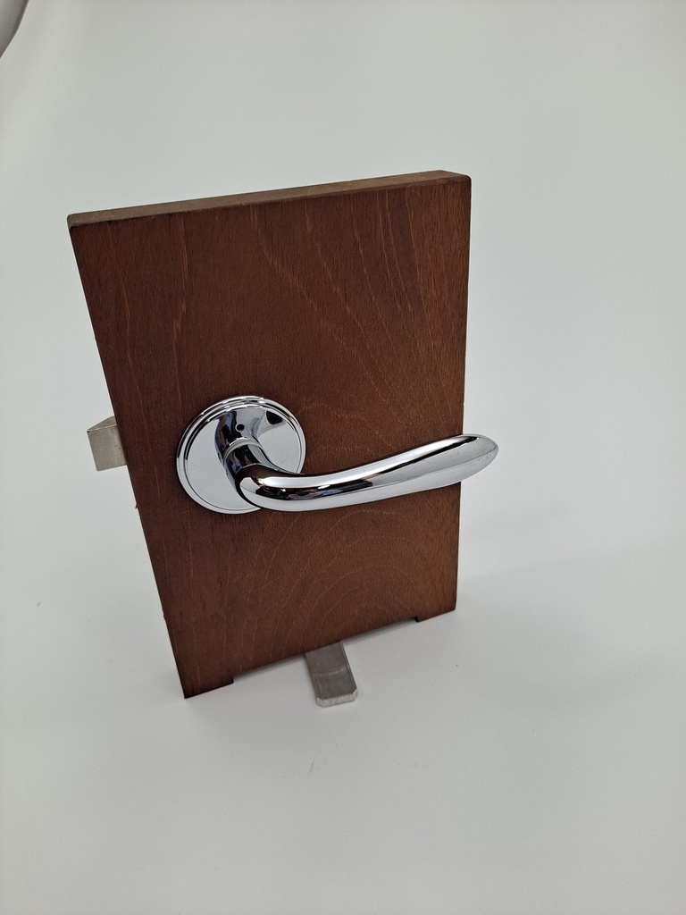 Mobella McCoy Portofino Chrome - Swing Door Lockset - Kit