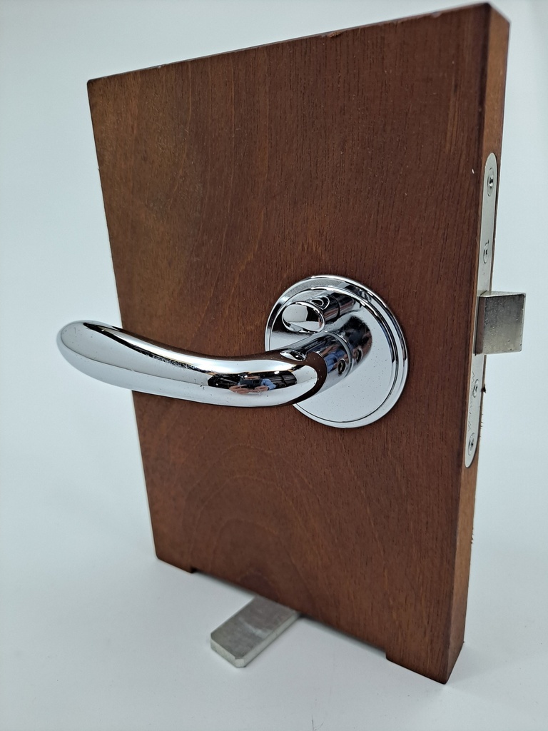 Mobella McCoy Portofino Chrome - Swing Door Lockset - Kit