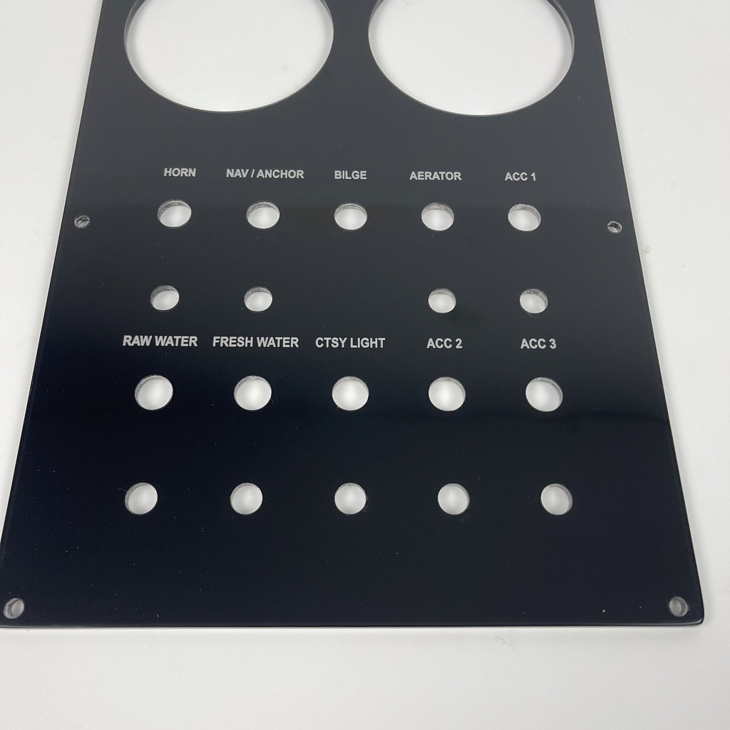 Sea Fox 246 CC Dash Instrument Panel - 2015